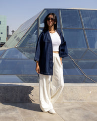 Soft Everyday - Wide-Leg Pants Off White