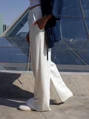 Soft Everyday - Wide-Leg Pants Off White