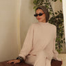 Creamy Blush Cropped Set