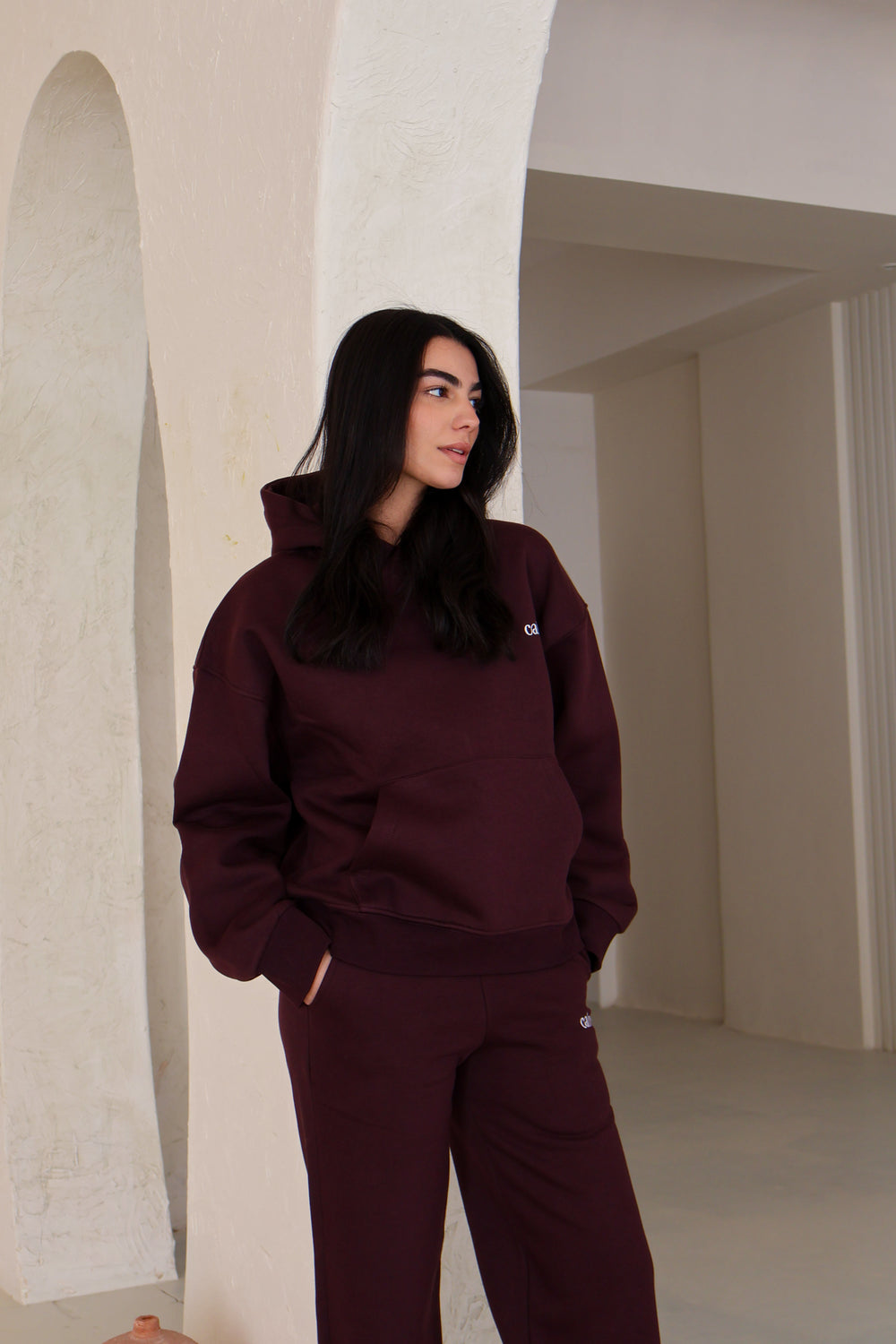 Everyday Cozy Set - Burgundy