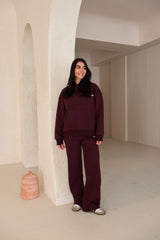 Everyday Cozy Set - Burgundy