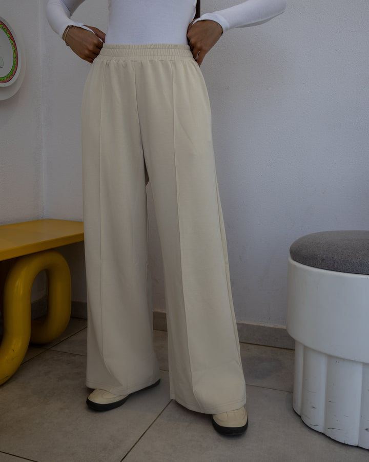 Soft Everyday - Wide-Leg Pants Cream