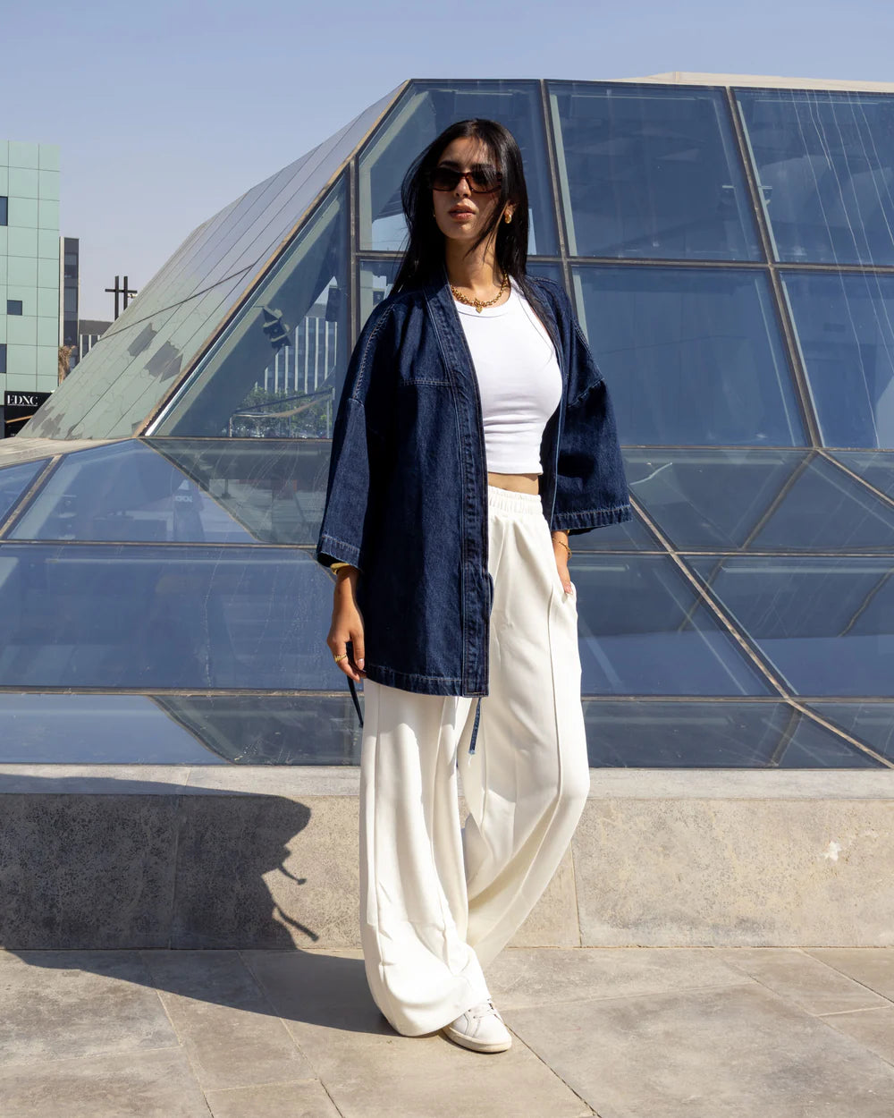 Soft Everyday - Wide-Leg Pants Off White