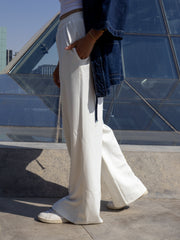 Soft Everyday - Wide-Leg Pants Off White