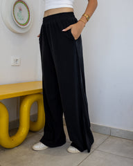 Soft Everyday - Wide-Leg Pants Black